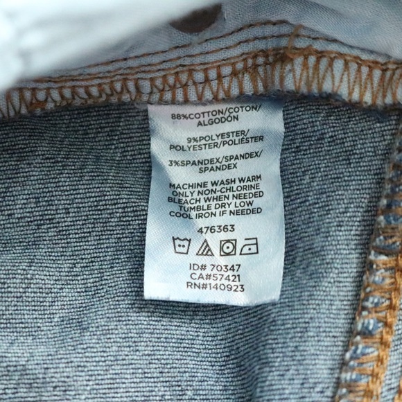 LOFT Blue Denim Leggings Skinny Jeans - Picture 7 of 7